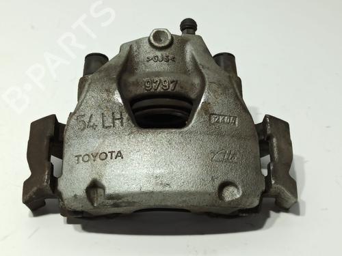 Used Left front brake caliper TOYOTA AYGO X (_B7_) 1.0 VVT-i (KGB70) (72 hp) 31336089
