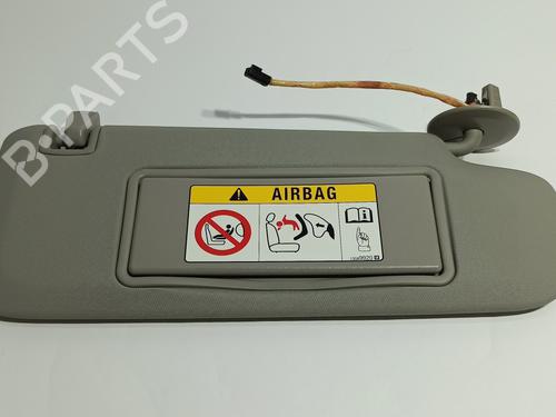 Used Right sun visor OPEL ASTRA K (B16) 1.6 CDTi (68) (110 hp) 17461449