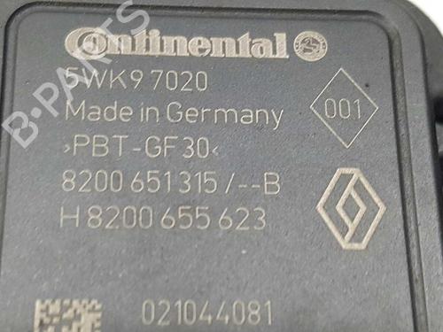 Mass air flow sensor RENAULT KANGOO / GRAND KANGOO II (KW0/1_) 1.5 dCi 90 (KW05, KW08, KW0G, KW11) | BP2998406M95 