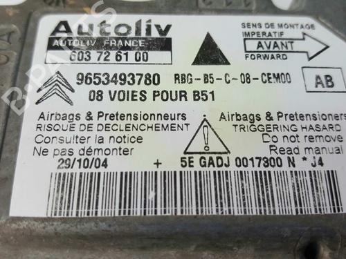 ECU airbags CITROËN C4 I (LC_) 1.6 HDi | BP7070456M53