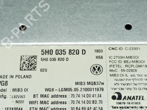 Electronic module VW GOLF VIII (CD1, DA1) 1.4 GTE Plug-in Hybrid | BP40107930M83 - Image 6