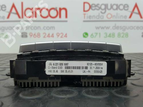 Climate control MERCEDES-BENZ S-CLASS (W221, V221) S 320 CDI 4-matic (221.080, 221.180) | BP2743883I5 