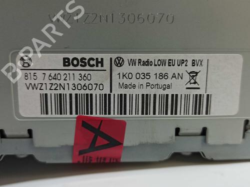 Radio VW GOLF VI Variant (AJ5) 1.6 TDI | BP9872153E6