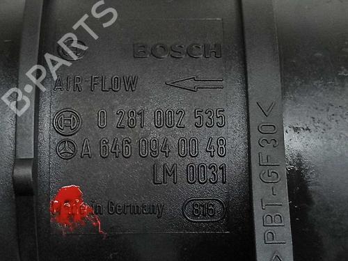 Mass air flow sensor MERCEDES-BENZ E-CLASS (W211) E 320 CDI (211.026) | BP7679945M95