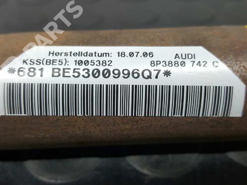 Høyre gardin kollisjonspute AUDI A3 (8P1)  | BP2759514C12 