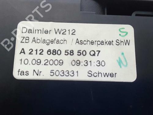 Ashtray MERCEDES-BENZ E-CLASS (W212) E 350 CDI (212.025) | BP14537610I30