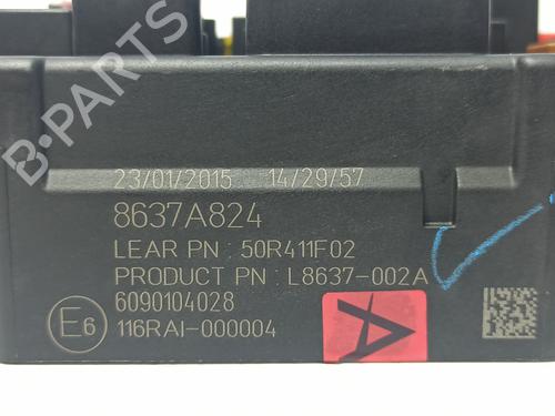 Fuse box CITROËN C-CROSSER (VU_, VV_) 2.2 HDi | BP17980522E1 