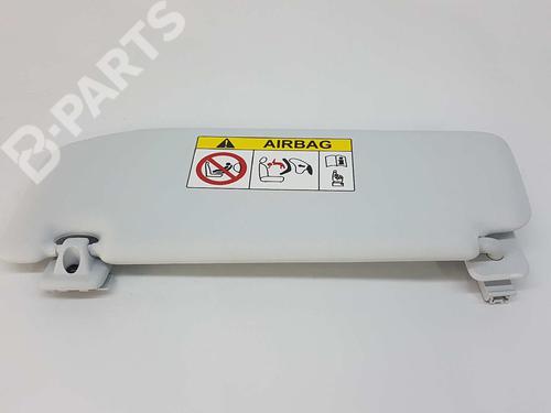 Used Right sun visor PEUGEOT 208 II (UB_, UP_, UW_, UJ_) 1.2 PureTech 75 (75 hp) 9721273