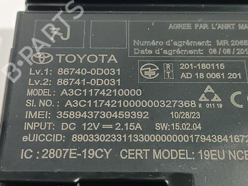 Electronic module TOYOTA YARIS (_P21_, _PA1_, _PH1_) 1.5 Hybrid (MXPH10, MXPH11) | BP31031364M83