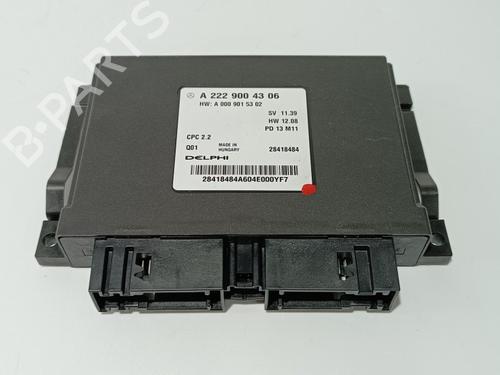 Used Electronic module MERCEDES-BENZ S-CLASS (W222, V222, X222) S 350 BlueTEC / d (222.132, 222.032, 222.123) (258 hp) 15800576