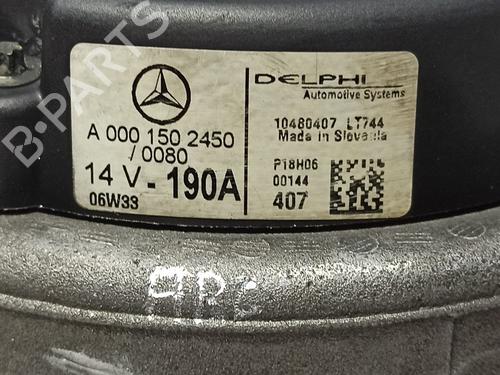 Alternator MERCEDES-BENZ S-CLASS (W220, V220) S 320 CDI (220.026, 220.126) | BP27438920M7 