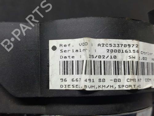 Instrument cluster PEUGEOT 207 (WA_, WC_) 1.6 HDi | BP2772729C47 