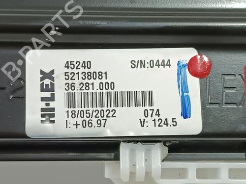 Front right window mechanism FIAT 500e (332_) | BP29130124C23