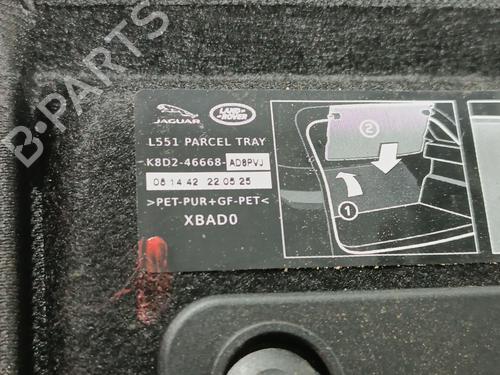 Rear parcel shelf LAND ROVER RANGE ROVER EVOQUE (L551) 1.5 P160 MHEV | BP40108079C85 - Image 3