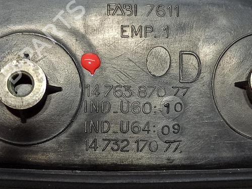 Front right exterior door handle PEUGEOT EXPERT Van (222)  | BP16179795C129 