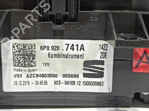 Instrument cluster SEAT IBIZA IV ST (6J8, 6P8) 1.4 TDI | BP15619484C47 