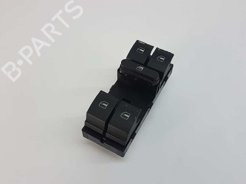 Venstre fortil elrude kontakt VW TOURAN (1T1, 1T2) 2.0 TDI 16V (140 hp) 6816784