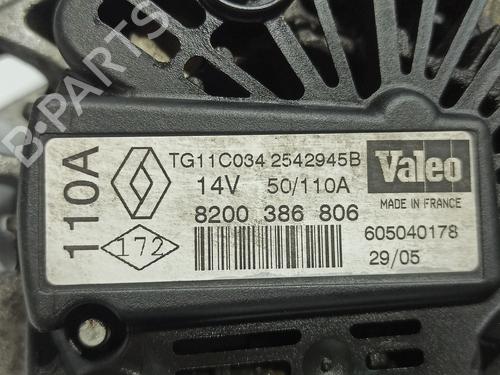 Alternator RENAULT MEGANE II (BM0/1_, CM0/1_) 1.5 dCi (BM1E, CM1E) | BP32011251M7 