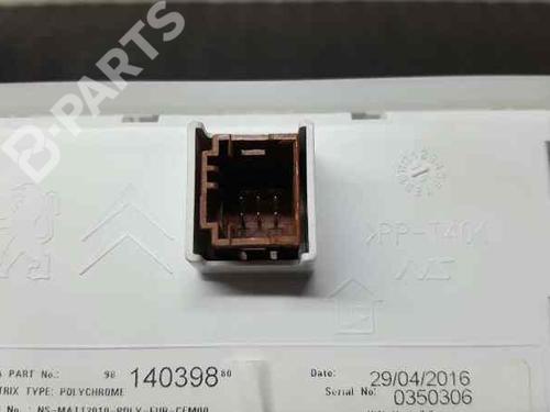 Instrument cluster PEUGEOT 208 I (CA_, CC_) 1.2 PureTech 82 | BP2782593C47 