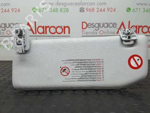 Right sun visor PEUGEOT 208 I (CA_, CC_) 1.6 HDi | BP2750896I2