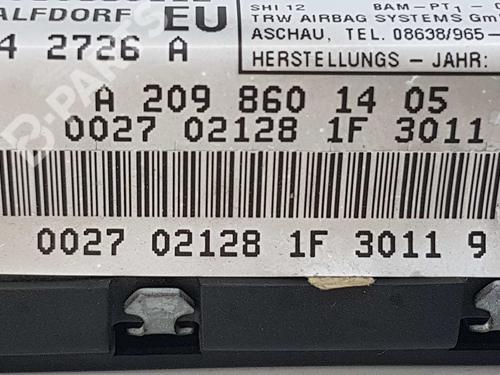 Right door airbag MERCEDES-BENZ CLK (C209) CLK 240 (209.361) | BP11423821C51 