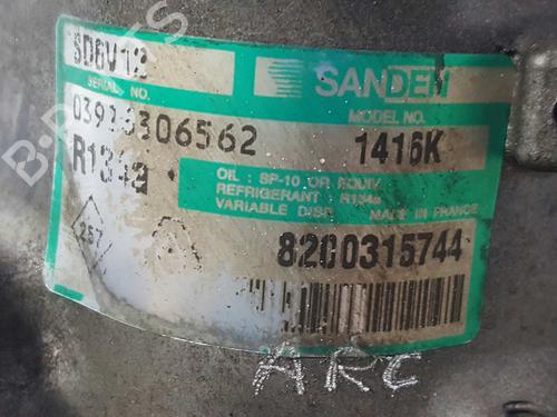 AC compressor RENAULT CLIO II (BB_, CB_)  | BP7271143M34 
