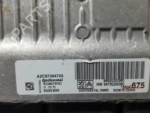 Engine control unit (ECU) CITROËN C4 AIRCROSS 1.6 HDi 115 | BP2783588M57