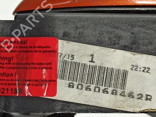 Front right exterior door handle RENAULT CAPTUR I (J5_, H5_) 1.2 TCe 120 | BP11496262C129 