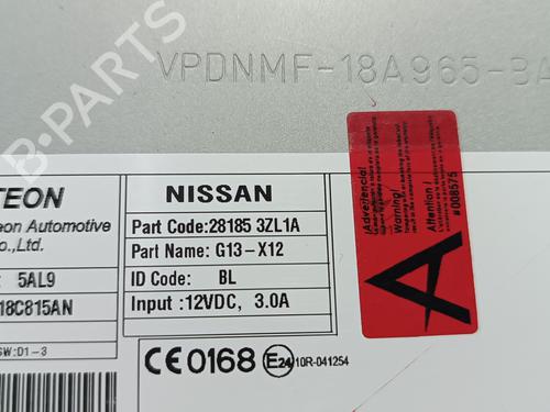 Radio NISSAN PULSAR Hatchback (C13) 1.5 dCi | BP18837673E6