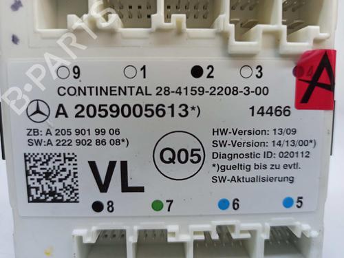 Comfort control module MERCEDES-BENZ E-CLASS (W213)  | BP9051379M56