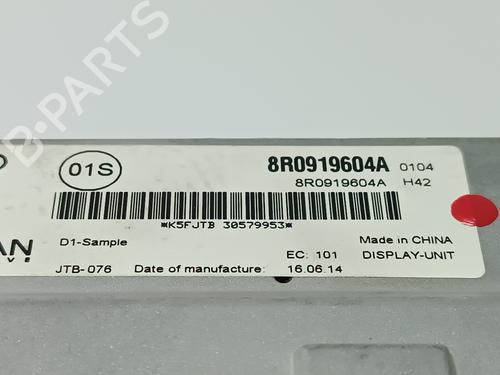 Display monitor AUDI Q7 (4MB, 4MG, 4MQ) 3.0 TFSI quattro | BP29963894C48