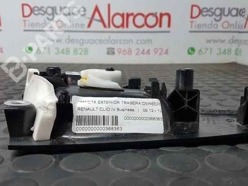 Rear right exterior door handle RENAULT CLIO IV (BH_) 1.5 dCi 75 | BP2734949C130 