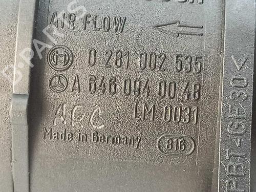 Mass air flow sensor MERCEDES-BENZ E-CLASS (W211) E 220 CDI (211.006) | BP10117906M95 