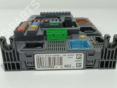 Fuse box PEUGEOT 208 I (CA_, CC_) 1.4 HDi | BP11174334E1