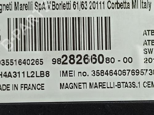 Electronic module CITROËN GRAND C4 SPACETOURER (3A_, 3E_) 1.2 PureTech 130 | BP31721992M83