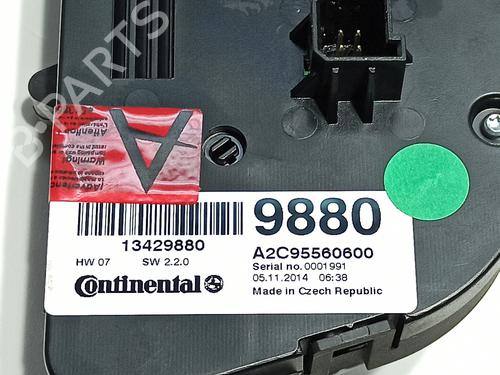 AC Styreenhet / Manøvreringsenhet OPEL MOKKA / MOKKA X (J13) 1.7 CDTI (_76) | BP27509317I5