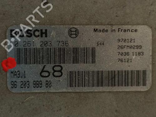 Engine control unit (ECU) CITROËN SAXO (S0, S1) 1.1 X, SX | BP7998508M57