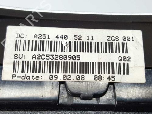 Instrument cluster MERCEDES-BENZ M-CLASS (W164) ML 320 CDI 4-matic (164.122) | BP2739417C47 