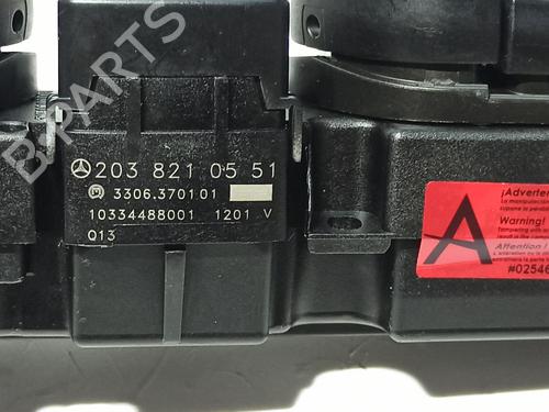 Warning switch MERCEDES-BENZ C-CLASS (W203) C 220 CDI (203.006, 203.008) | BP18458984I22