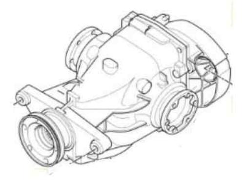 Rear differential BMW 1 (E87) 118 d | BP29987012M24