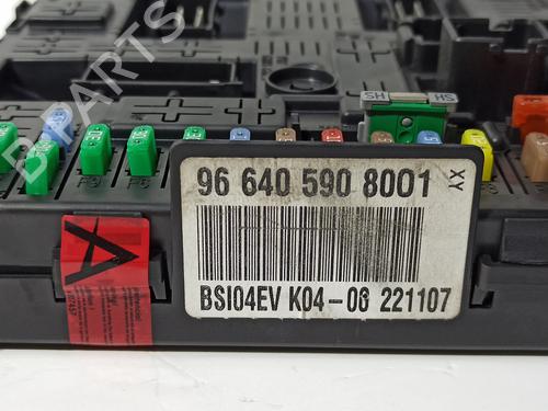 Fuse box PEUGEOT 407 (6D_) 1.6 HDi 110 (6D9HZC, 6D9HYC) | BP21546809E1