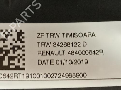 Steering wheel RENAULT CLIO V (B7_) 1.0 TCe 100 (B7MT) | BP17051410C49