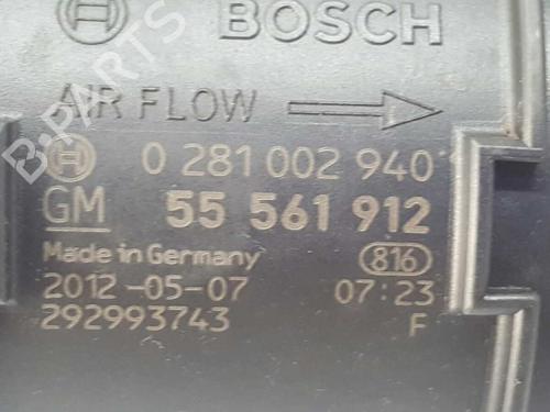 Mass air flow sensor OPEL CORSA D (S07) 1.3 CDTI (L08, L68) | BP3290358M95