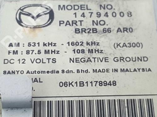 Radio MAZDA 3 (BK) 1.6 (BK14) | BP5223171E6 