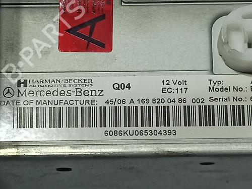 Radio MERCEDES-BENZ B-CLASS Sports Tourer (W245) B 180 CDI (245.207) | BP11426826E6