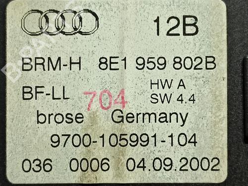 Right front window motor AUDI A4 B6 (8E2) 1.9 TDI | BP34638010E20 - Image 4