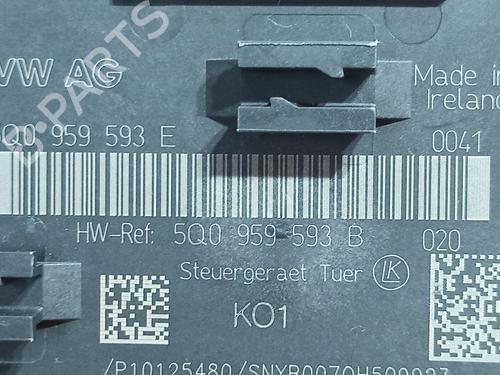 Comfort control module AUDI A3 (8V1, 8VK) 1.6 TDI | BP25705746M56