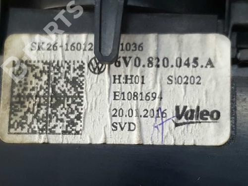 Climate control SKODA FABIA III (NJ3) 1.2 TSI | BP6243409I5 
