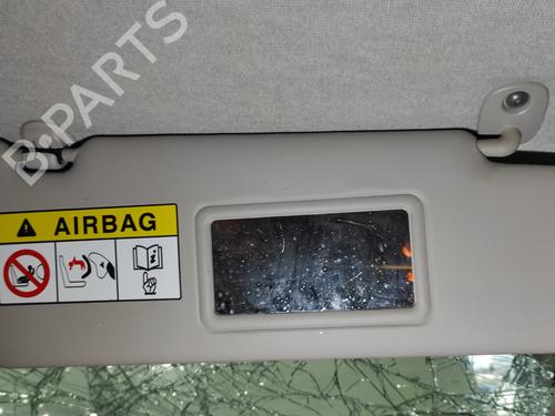 Right sun visor DACIA SANDERO II 1.0 LPG (B8ML) | BP26898960I2