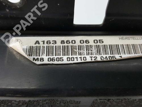 Left door airbag MERCEDES-BENZ M-CLASS (W163) ML 270 CDI (163.113) | BP11423737C52 